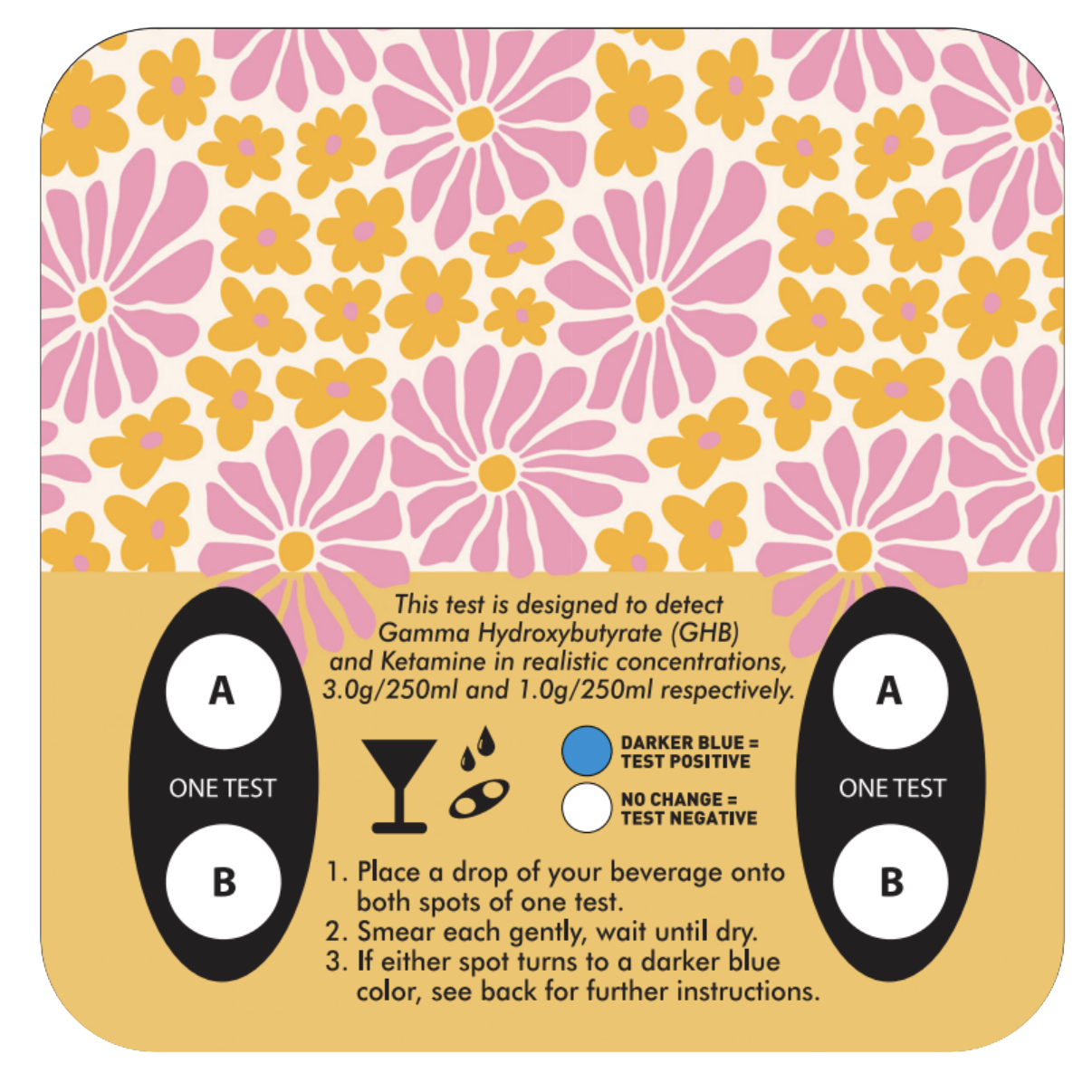 Daisy Safe Smart Drink Coasters